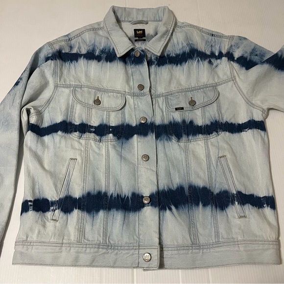 LEE NWOT European Collection Relaxed Rider Jacket in 90s acid, Size XL - Picture 4 of 15